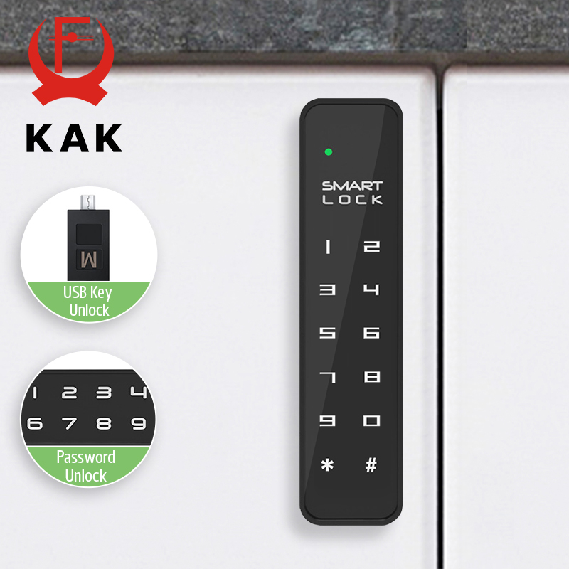 Furniture Hardware Fittings - KAK Passwortschloss Schubladenschloss Diebstahlsicherer Mini-Codeschrank Kleiderschrank
