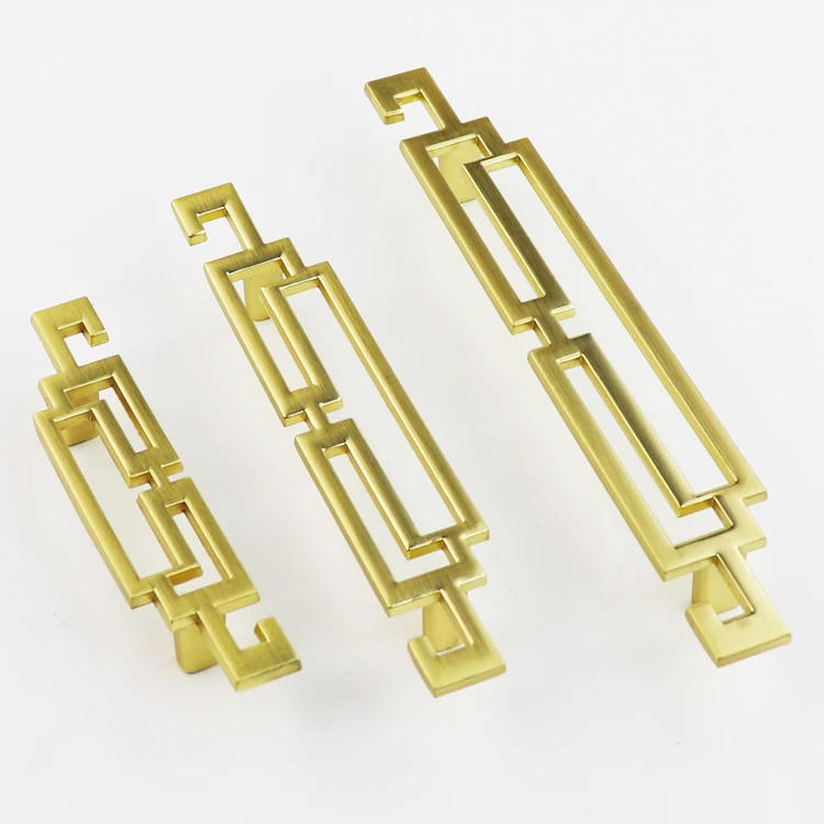 Drawer Pull Gold - 2,5'' 3,75'' Kommode zieht Schubladengriff Knopf