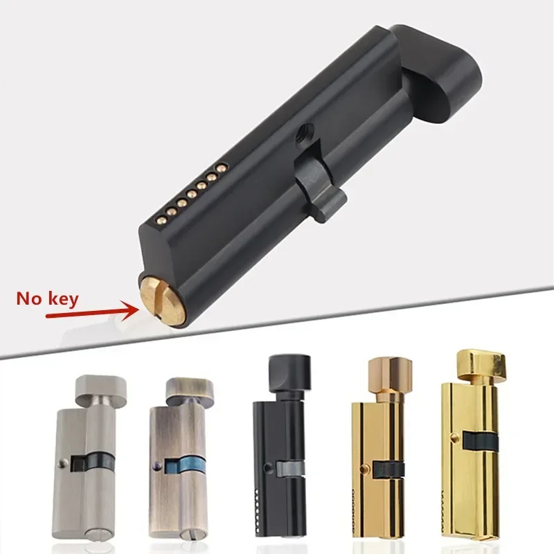 Furniture Hardware Fittings - Indoor Massivholz Tür Messing Keyless Lock