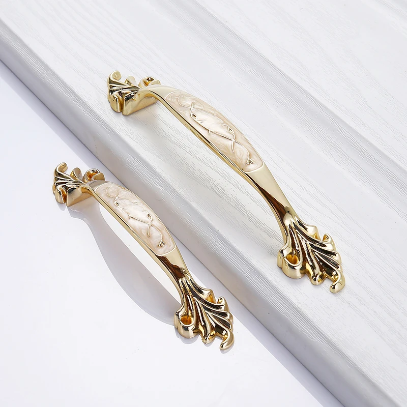 Drawer Pull Gold - YM Europäischer Griff für Schublade, Kleiderschrank,