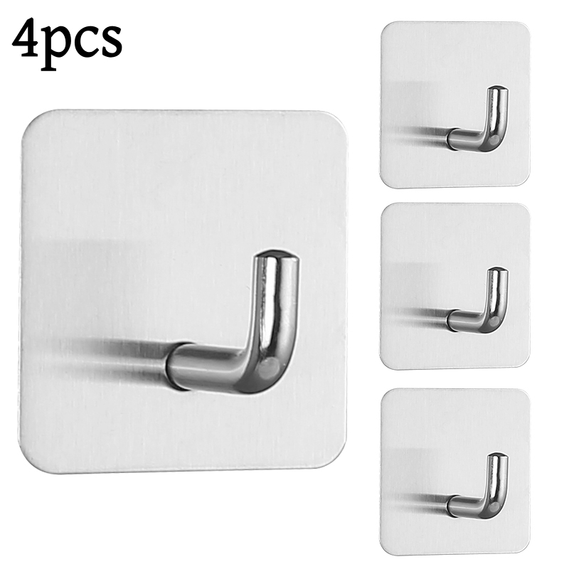 Furniture Hardware Fittings - 2-4 stücke Selbstklebende Wand Haken Handtuch