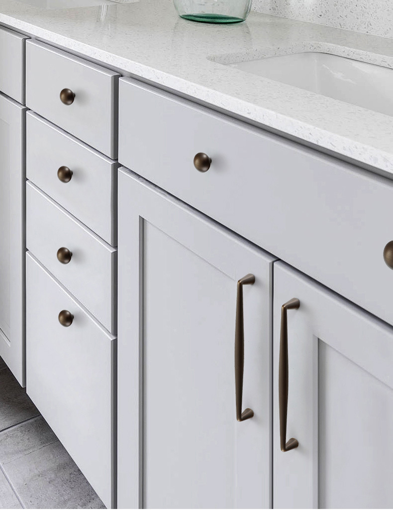 Multi-Size-Knöpfe und Griffe a – Drawer Pull Gold Bewertung und Preis