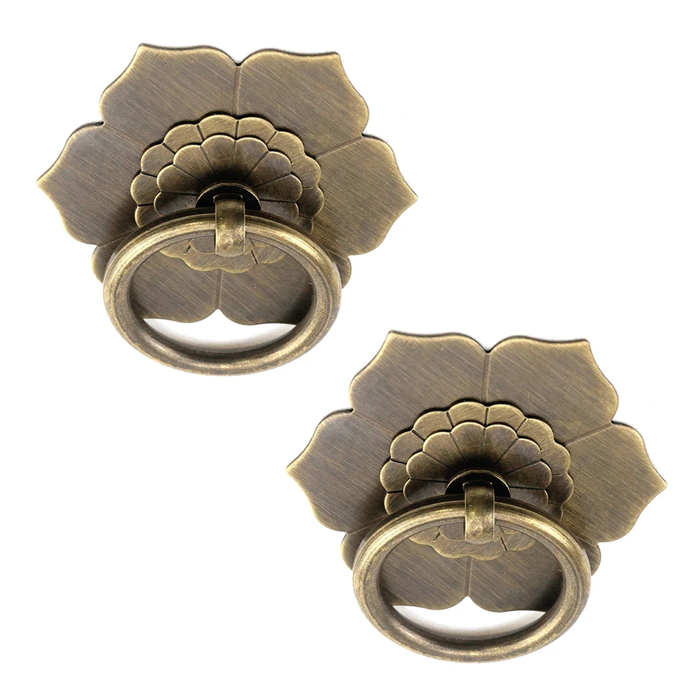 Florale Messing-Schranktürknöp – Unique Furniture Hardware Bewertung und Preis