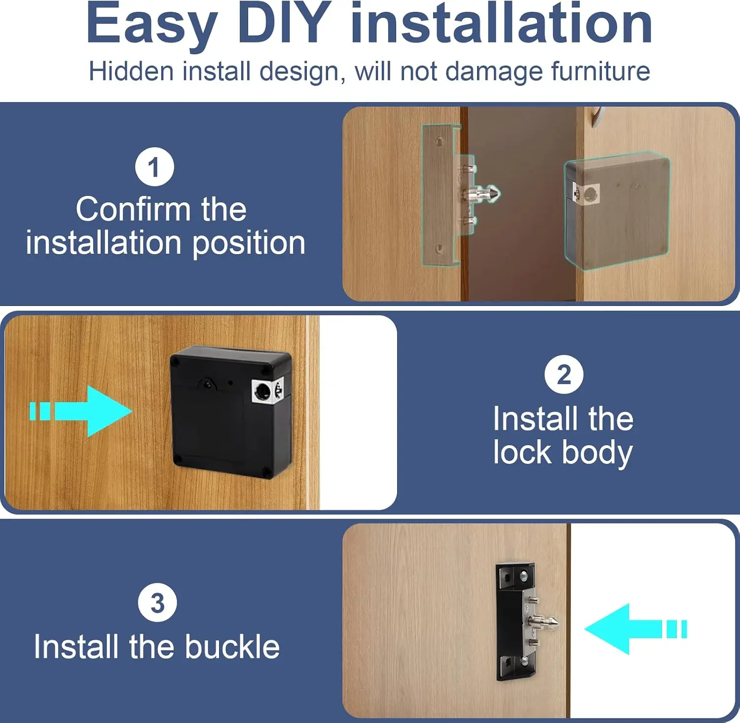 NFC-Smart-Locker für Mobiltele – Furniture Hardware Supplies Bewertung und Preis