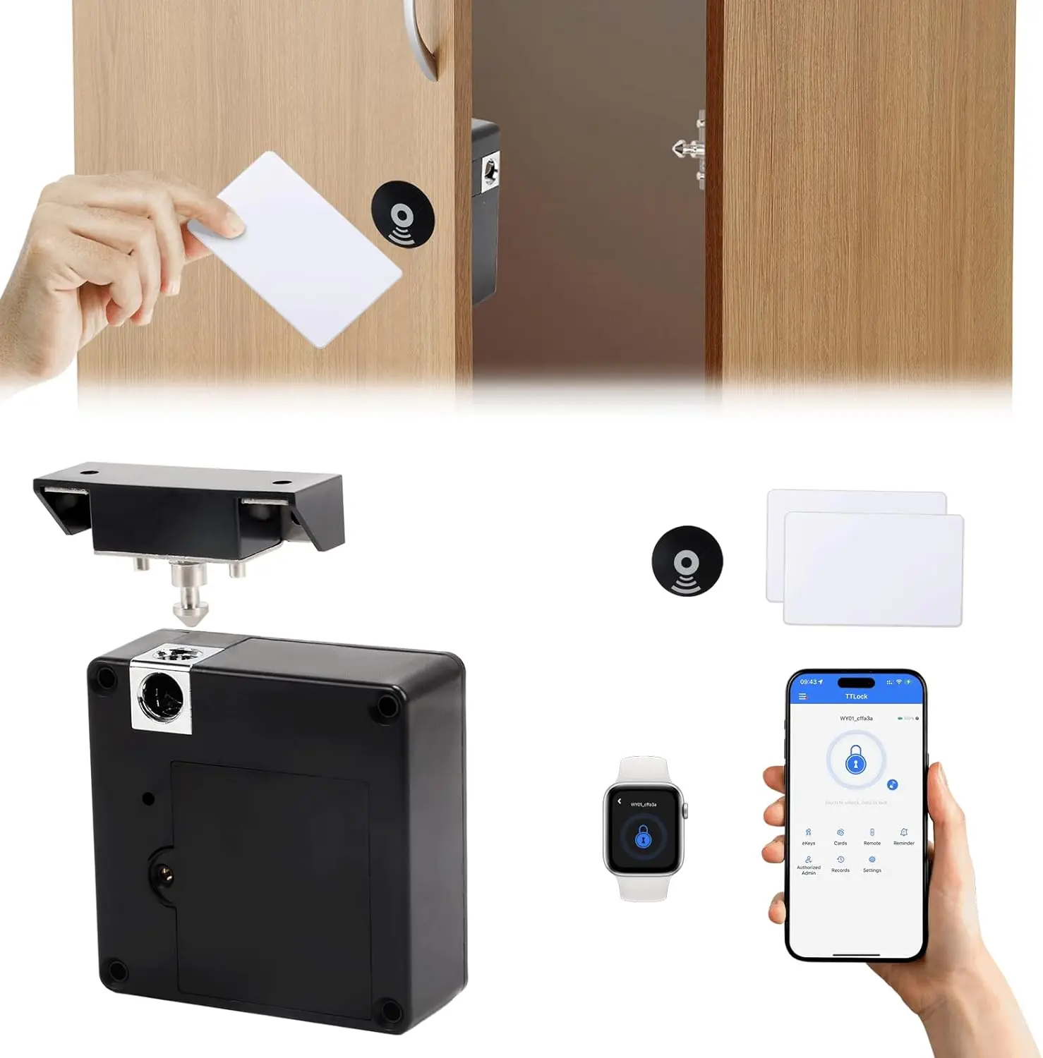 NFC-Smart-Locker für Mobiltele – Furniture Hardware Supplies Bewertung und Preis