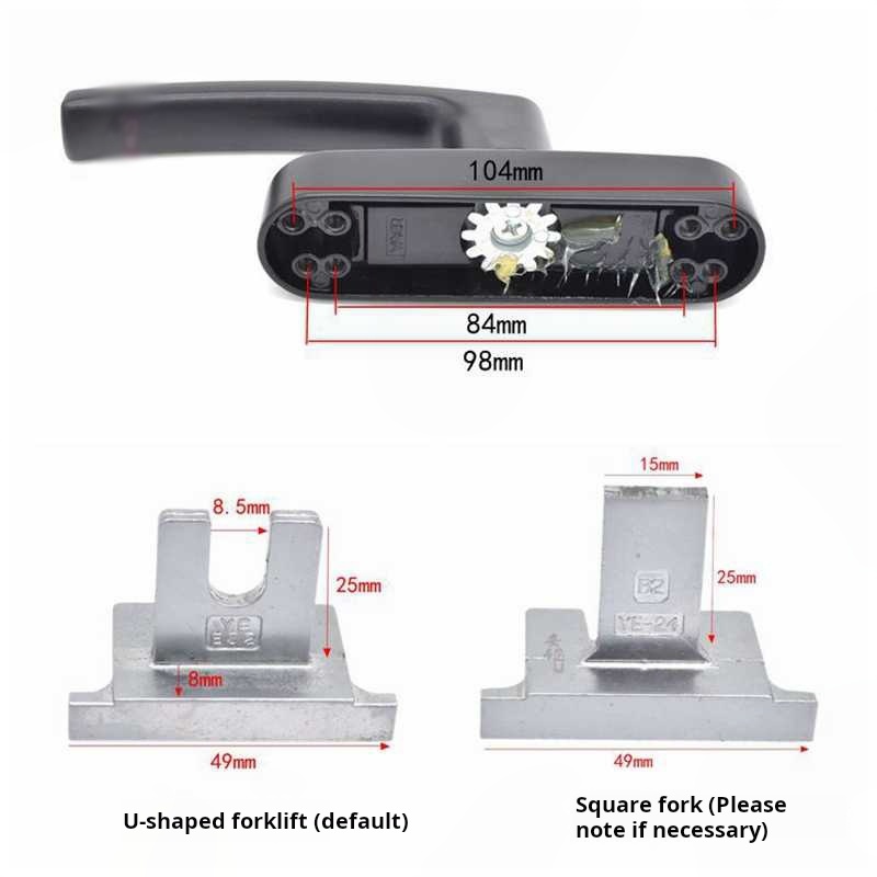1PCS Fenster Griff Gebrochene  – Furniture Hardware Fittings Bewertung und Preis