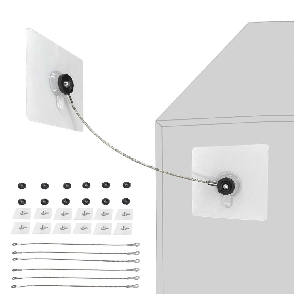 6er-Pack Anti-Kipp-Möbelgurte  – Furniture Hardware Products Bewertung und Preis