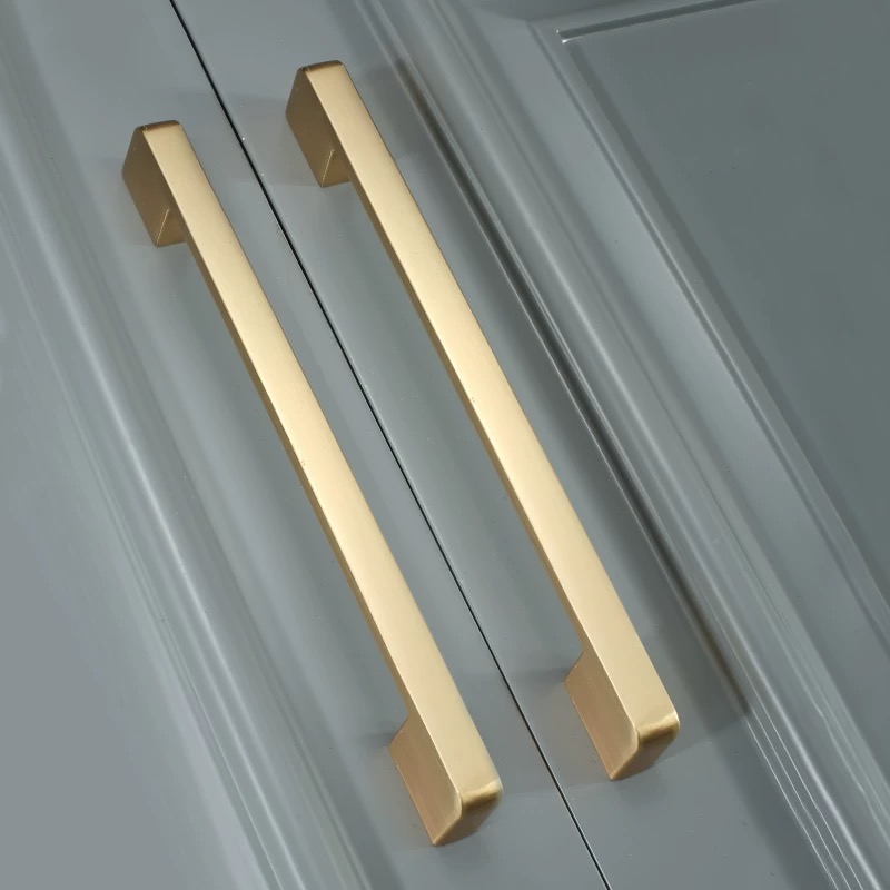Gold gebürsteter Schrank, Schr – Drawer Pull Gold Bewertung und Preis