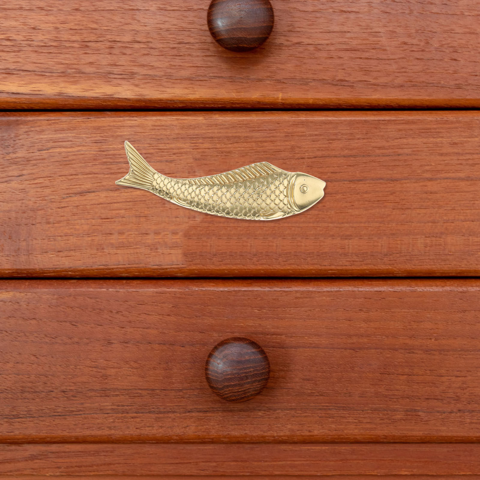 Dekorative Messing-Fischgriff- – Unique Furniture Hardware Bewertung und Preis